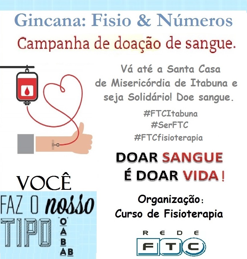 Doe Sangue - campanha FTC