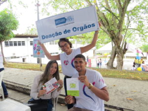 Equipe da doação de órgãos da Santa Casa