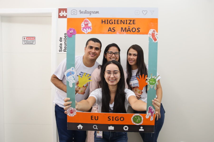 Equipe CCIH do Hospital Manoel Novaes